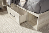 Cambeck Whitewash Full Panel Bed, Dresser, Chest and Nightstand from Ashley - Luna Furniture