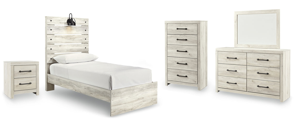 Cambeck Whitewash Youth Panel Bedroom Set from Ashley - Luna Furniture