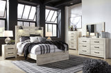 Cambeck Queen Panel Bed with Dresser in Whitewash from Ashley Furniture - Luna Furniture