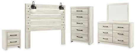Cambeck Queen Panel Headboard, Dresser, Mirror and Nightstand from Ashley Furniture - Luna Furniture