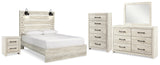 Cambeck Whitewash Panel Bedroom Set from Ashley - Luna Furniture