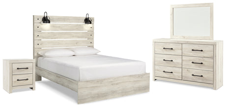 Cambeck Whitewash Panel Bedroom Set from Ashley - Luna Furniture