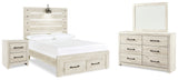 Cambeck Whitewash Storage Youth Panel Bedroom Set from Ashley - Luna Furniture