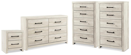 Cambeck Whitewash Dresser, 2 Chests and 1 Nightstand from Ashley - Luna Furniture