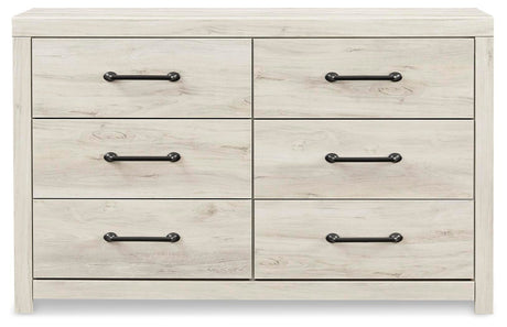 Cambeck Whitewash Full Panel Bed, Dresser and Nightstand from Ashley Furniture - Luna Furniture
