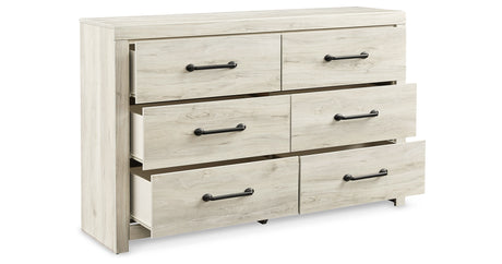 Cambeck Whitewash Queen Panel Storage Bed, Dresser and Nightstand from Ashley Furniture - Luna Furniture