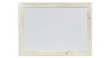 Cambeck Whitewash Bedroom Mirror (Mirror Only) from Ashley Furniture - Luna Furniture