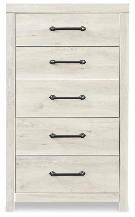 Cambeck Whitewash Queen Panel Storage Bed and Chest from Ashley - Luna Furniture