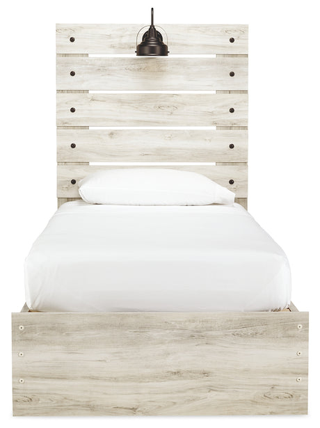 Cambeck Whitewash Storage Youth Platform Bedroom Set with 2 Drawers from Ashley Furniture - Luna Furniture