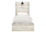 Cambeck Whitewash Twin Storage Platform Bed with 4 Drawers from Ashley Furniture - Luna Furniture