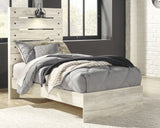 Cambeck Whitewash Wispy White Twin Panel Bed, Dresser and Mirror from Ashley Furniture - Luna Furniture