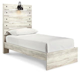 Cambeck Whitewash Wispy White Twin Panel Bed, Dresser and Mirror from Ashley Furniture - Luna Furniture