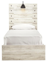 Cambeck Whitewash Wispy White Twin Panel Bed, Dresser and Mirror from Ashley - Luna Furniture