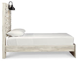Cambeck Whitewash Wispy White Twin Panel Bed, Dresser and Mirror from Ashley Furniture - Luna Furniture
