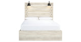 Cambeck Whitewash Queen Panel Storage Bed, Dresser, Mirror, 2 Chests and 2 Nightstands from Ashley - Luna Furniture