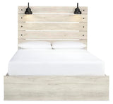 Cambeck Whitewash Queen Storage Platform Bed with 2 Drawers from Ashley Furniture - Luna Furniture