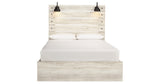 Cambeck Whitewash Queen Panel Bed with Storage, Dresser and 2 Nightstands from Ashley Furniture - Luna Furniture