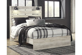 Cambeck Whitewash Queen Panel Bed from Ashley - Luna Furniture
