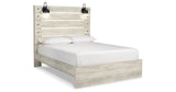 Cambeck Queen Panel Bed with Dresser in Whitewash from Ashley Furniture - Luna Furniture
