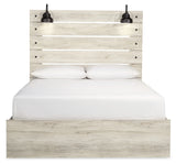 Cambeck Queen Panel Bed with Dresser in Whitewash from Ashley Furniture - Luna Furniture