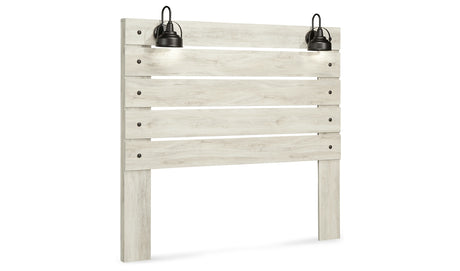 Cambeck Queen Panel Headboard Bed with Dresser in Whitewash from Ashley Furniture - Luna Furniture