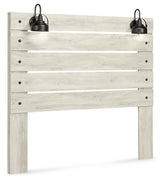 Cambeck Whitewash Queen Panel Headboard, Dresser, Mirror and Nightstand from Ashley Furniture - Luna Furniture