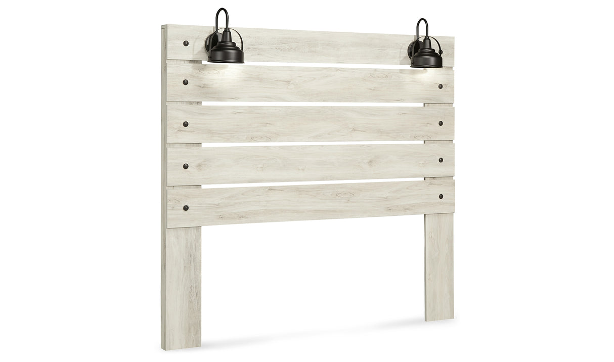 Cambeck Whitewash Queen Panel Storage Bed, Dresser and Nightstand from Ashley Furniture - Luna Furniture