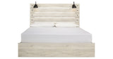 Cambeck Whitewash King Storage Platform Bed with 2 Drawers from Ashley - Luna Furniture