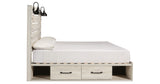 Cambeck Whitewash King Storage Bed, Dresser, Chest and 2 Nightstands from Ashley Furniture - Luna Furniture