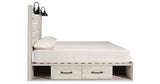 Cambeck King Panel Bed with Storage and 2 Nightstands from Ashley Furniture - Luna Furniture