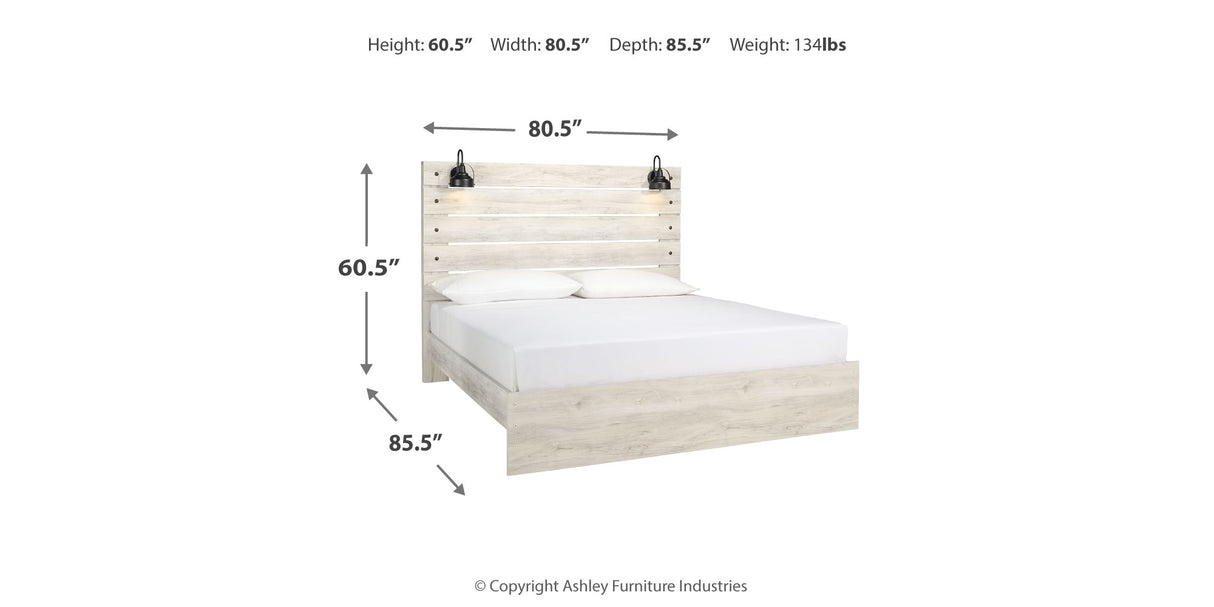 Cambeck King Panel Bed, Dresser and 2 Nightstands from Ashley - Luna Furniture