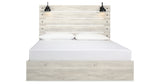 Cambeck Whitewash King Panel Bed, Dresser, Chest and 2 Nightstands from Ashley Furniture - Luna Furniture