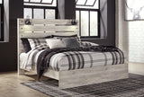 Cambeck Whitewash King Panel Bed, Dresser and 2 Nightstands from Ashley - Luna Furniture