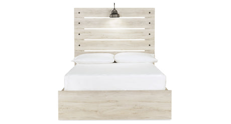 Cambeck Whitewash Full Storage Platform Bed with 2 Drawers from Ashley Furniture - Luna Furniture