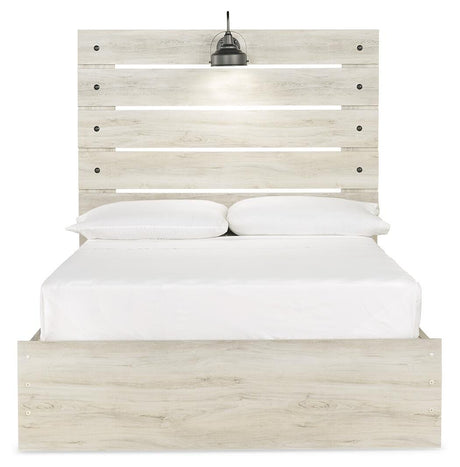 Cambeck Whitewash Full Storage Platform Bed with 4 Drawers from Ashley Furniture - Luna Furniture
