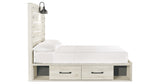 Cambeck Whitewash Full Storage Platform Bed with 4 Drawers from Ashley Furniture - Luna Furniture
