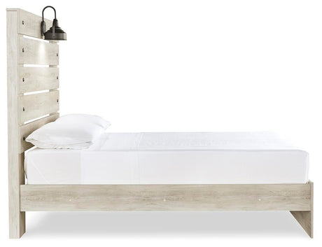 Cambeck Whitewash Full Panel Bed from Ashley Furniture - Luna Furniture