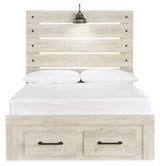 Cambeck Whitewash Storage Youth Panel Bedroom Set from Ashley - Luna Furniture
