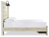 Cambeck Whitewash Full Storage Panel Bed from Ashley Furniture - Luna Furniture