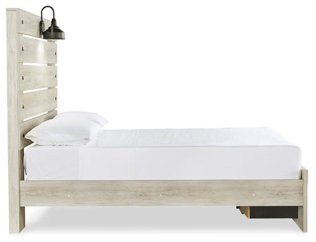 Cambeck Whitewash Full Panel Bed, Dresser and Nightstand from Ashley Furniture - Luna Furniture