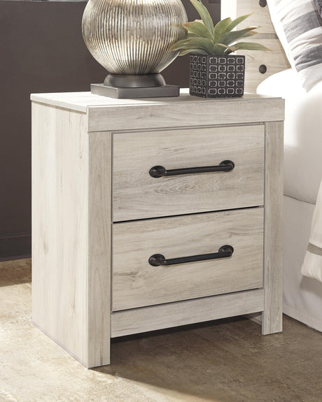 Cambeck Whitewash Nightstand from Ashley Furniture - Luna Furniture