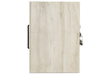 Cambeck Whitewash Queen Panel Storage Bed and 2 Nightstands from Ashley - Luna Furniture