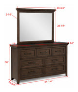 Beckett Brown Bedroom Set from Crown Mark - Luna Furniture