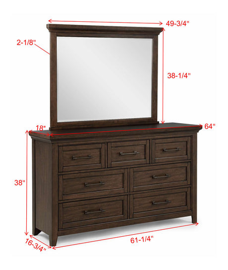 Beckett Brown Bedroom Set from Crown Mark - Luna Furniture