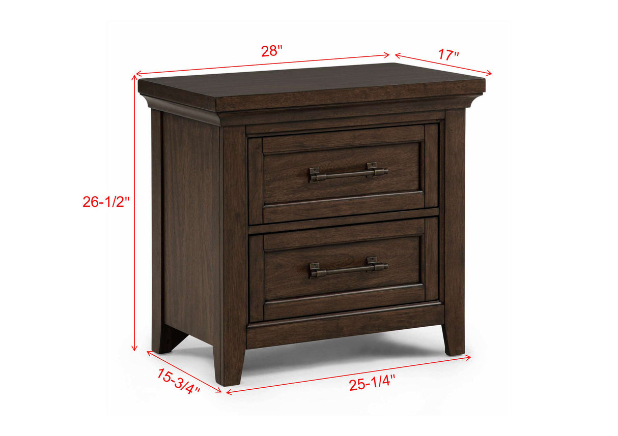 Beckett Brown Bedroom Set from Crown Mark - Luna Furniture