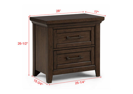 Beckett Brown Bedroom Set from Crown Mark - Luna Furniture