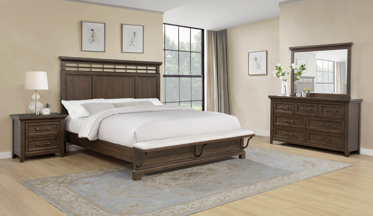Beckett Brown Bedroom Set from Crown Mark - Luna Furniture