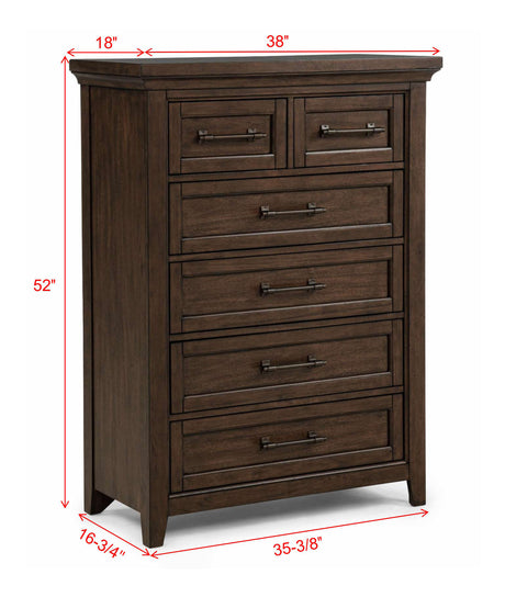 Beckett Brown Bedroom Set from Crown Mark - Luna Furniture