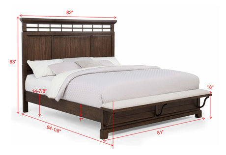 Beckett Brown Bedroom Set from Crown Mark - Luna Furniture