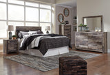 Derekson Multi Gray Nightstand from Ashley Furniture - Luna Furniture